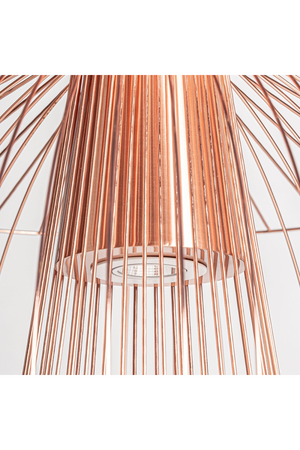   Copper Art Deco Chandelier | Oroa.com