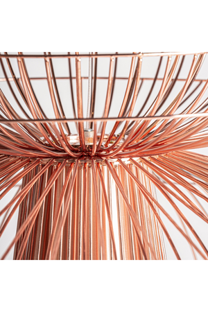   Copper Art Deco Chandelier | Oroa.com
