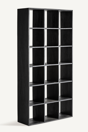   Black Wooden Bookshelf | Oroa.com