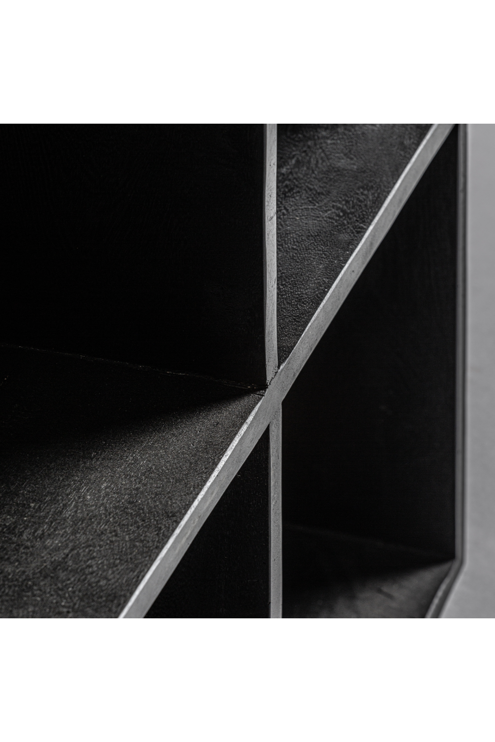   Black Wooden Bookshelf | Oroa.com