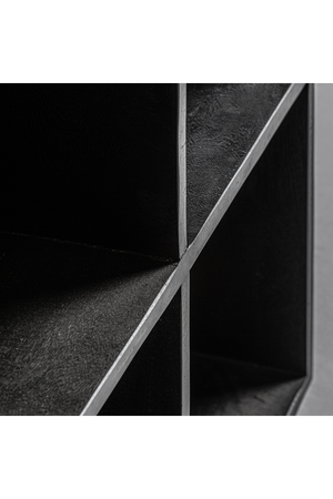   Black Wooden Bookshelf | Oroa.com