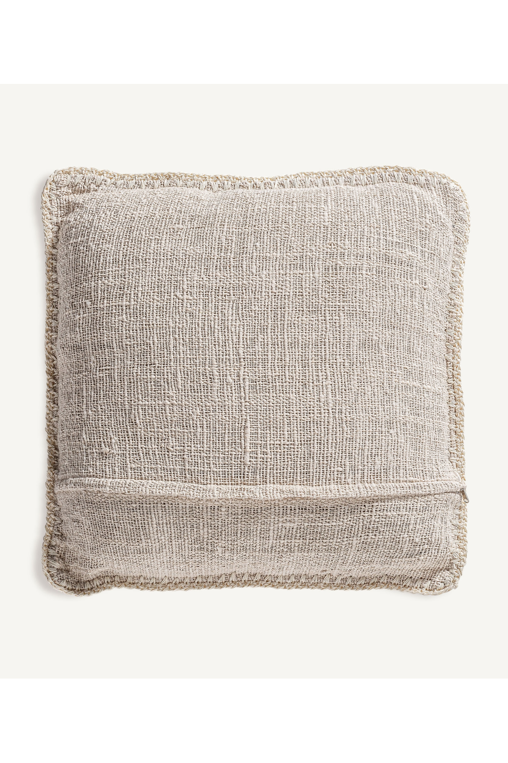   Off-White Cotton Cushion | Oroa.com