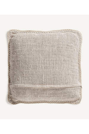   Off-White Cotton Cushion | Oroa.com