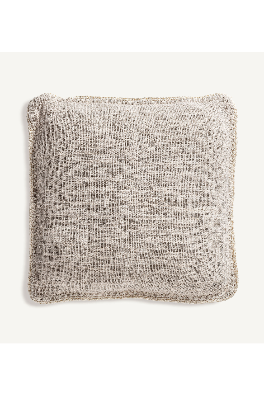   Off-White Cotton Cushion | Oroa.com