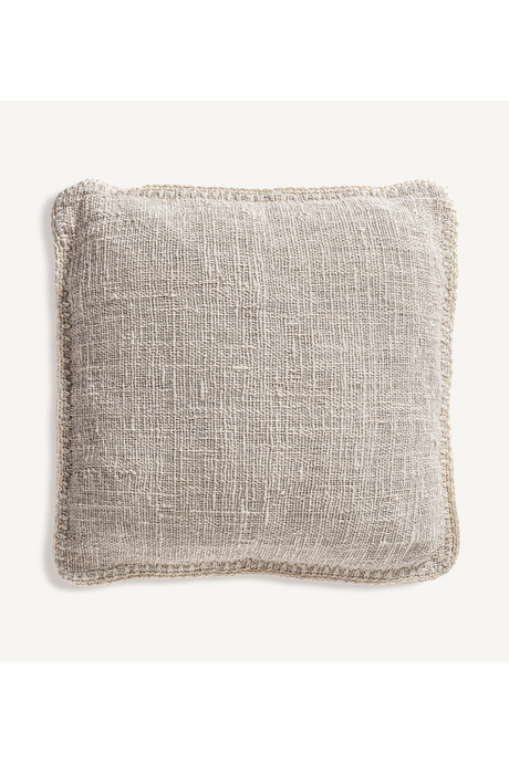   Off-White Cotton Cushion | Oroa.com