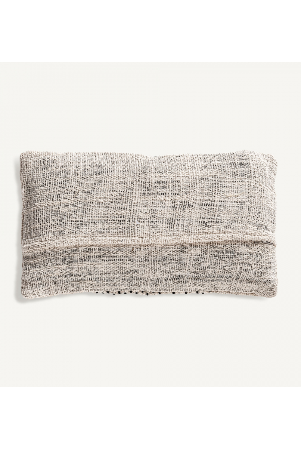   Patterned Off-White Cotton Cushion | Oroa.com