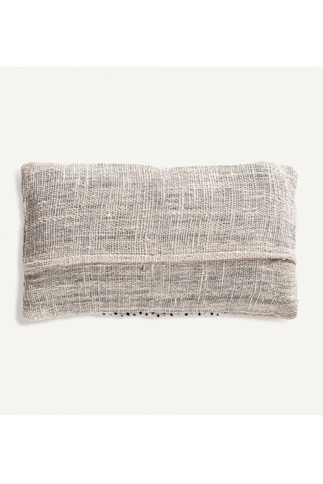   Patterned Off-White Cotton Cushion | Oroa.com
