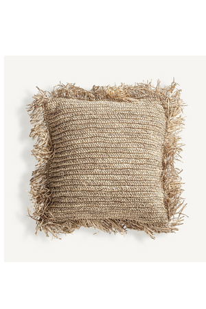   Natural Fiber Boho Cushion | Oroa.com