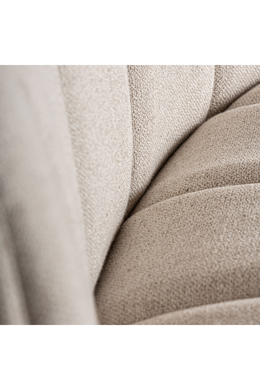   Beige Channeled Central Sofa | Oroa.com