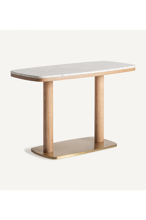   White Terrazzo Bar Table | Oroa.com