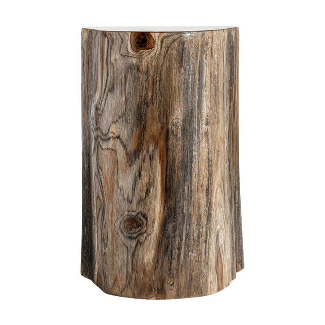 Modern European furniture - Organic Suar Wood Side Table - www.oroa.com