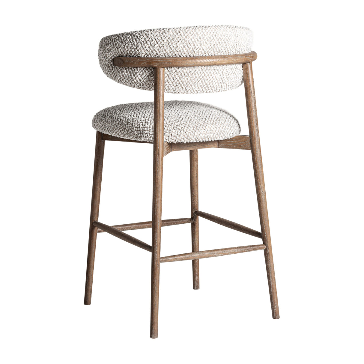   Brown Ash Wood Bar Stool | Oroa.com