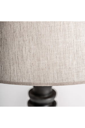   White Linen Table Lamp | Oroa.com