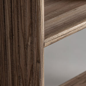   Modern European furniture - Natural Elm Wood Bookcase - www.oroa.com | Oroa.com