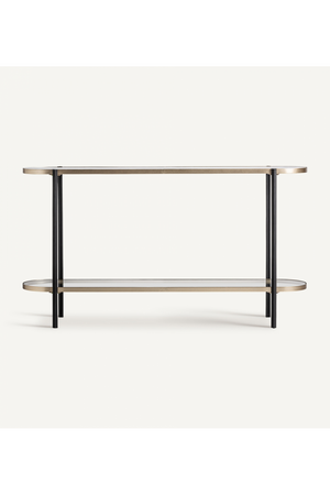   Crystal Top Console Table | Oroa.com