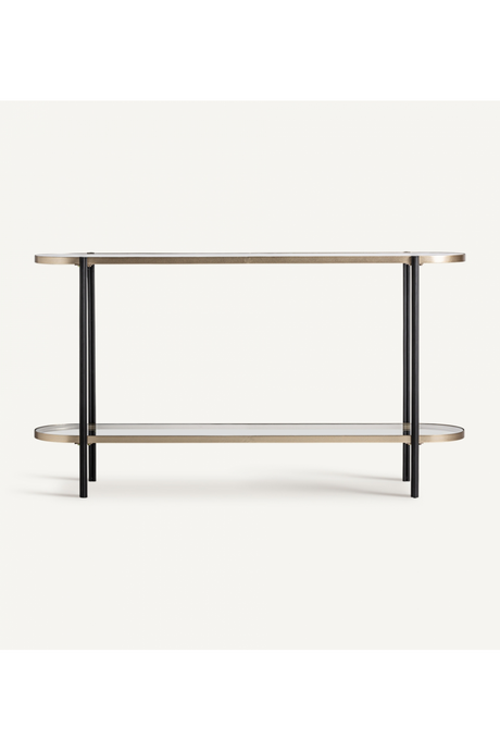   Crystal Top Console Table | Oroa.com