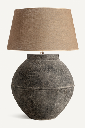   Gray Terracotta Table Lamp | Oroa.com