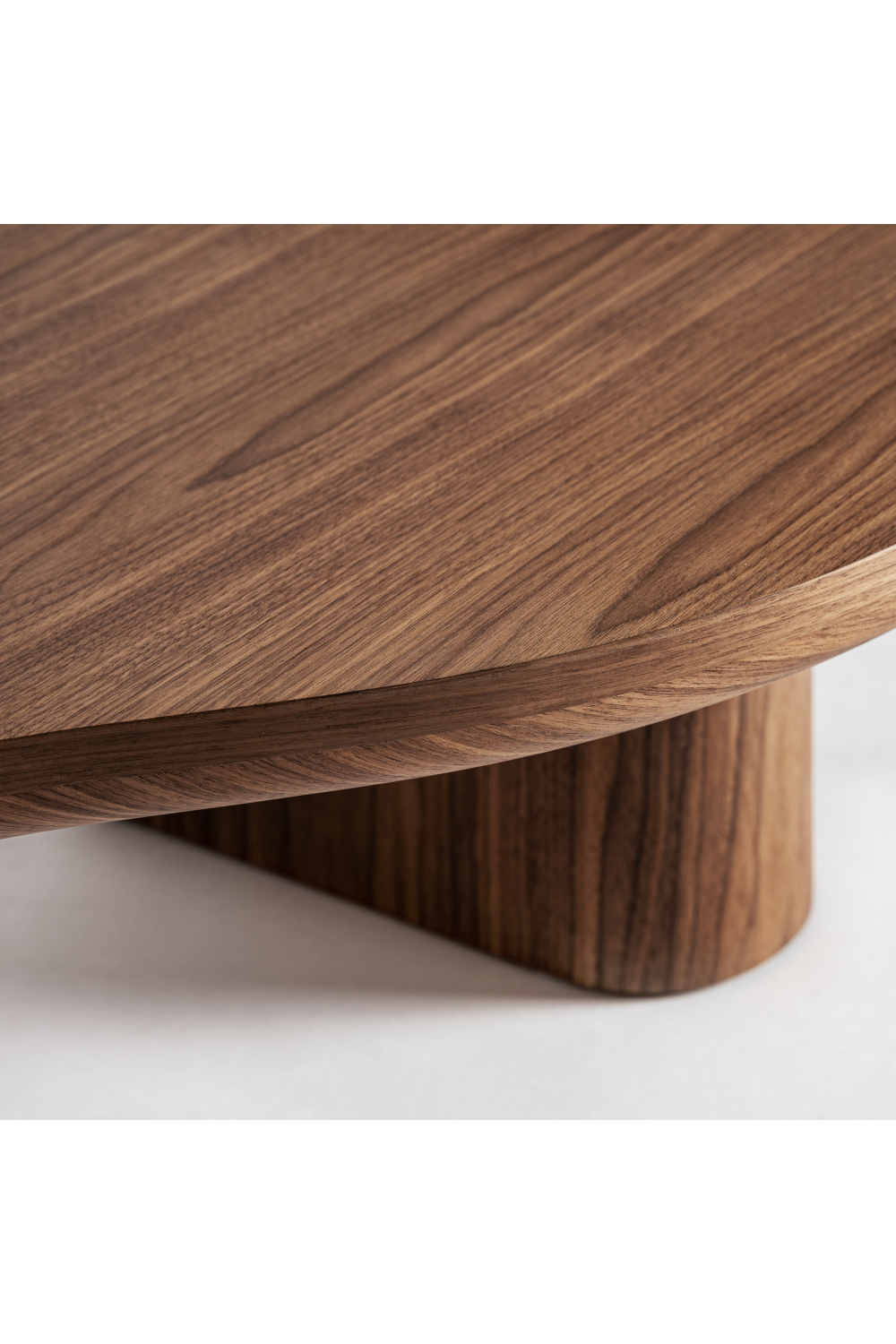   Organic-Shaped Wooden Coffee Table | Oroa.com
