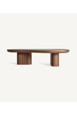   Organic-Shaped Wooden Coffee Table | Oroa.com