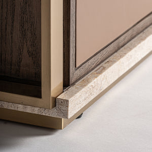   Modern European furniture - Gold 8-Drawer Chest - www.oroa.com | Oroa.com