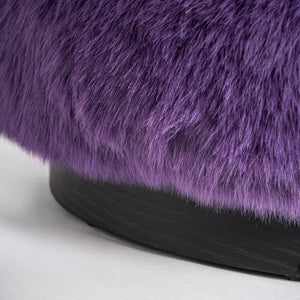   Modern European furniture - Round Purple Ottoman - www.oroa.com | Oroa.com