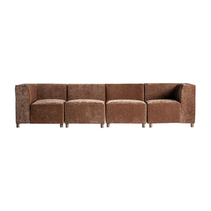  Brown Modular Sofa | Oroa.com