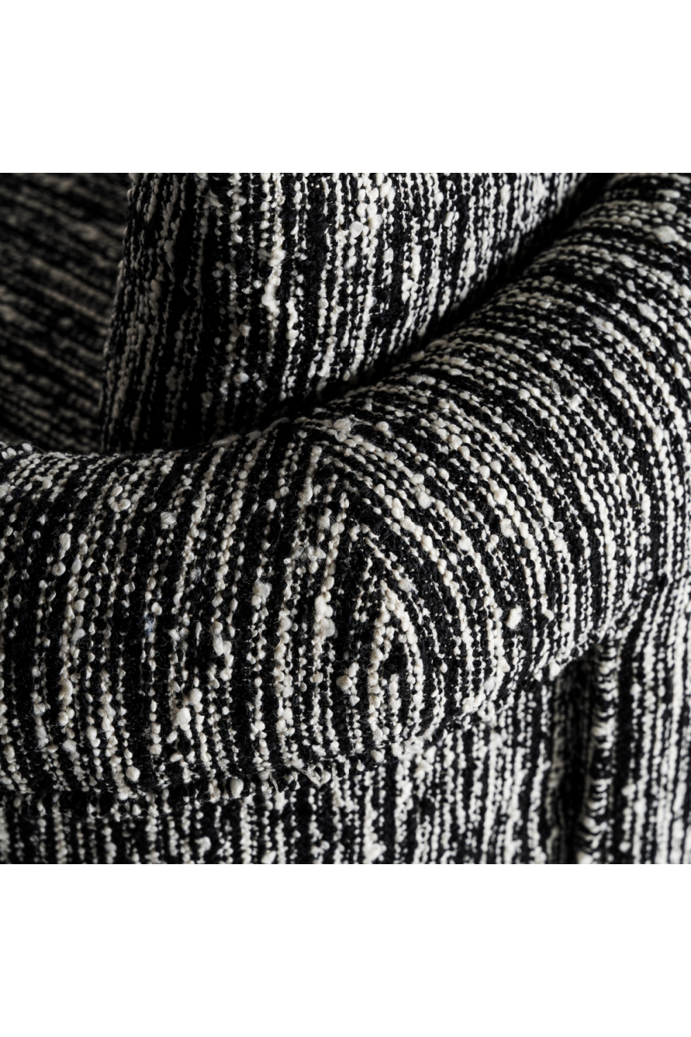   Marbled Black Accent Armchair | Oroa.com