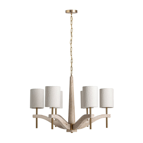   Modern European furniture - Beige Marble Chandelier - www.oroa.com | Oroa.com