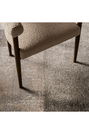   Brown Geometric Patterned Carpet 11' x 7'8" | Oroa.com