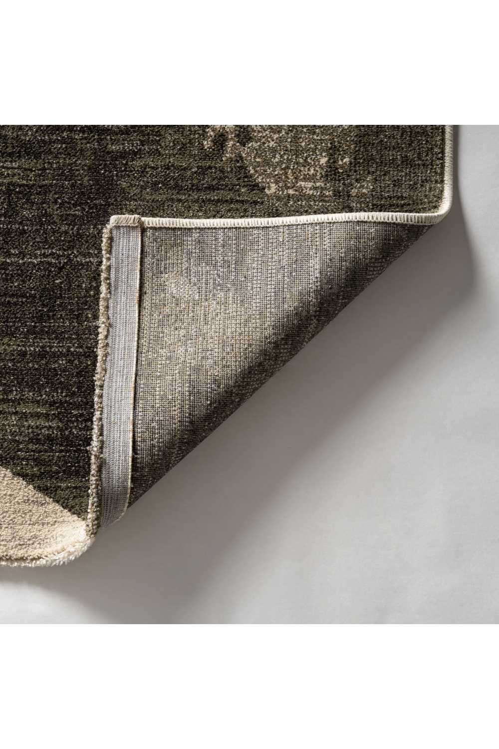   Green Abstract Print Rug 11' x 7'8" | Oroa.com