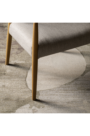   Green Abstract Print Rug 11' x 7'8" | Oroa.com