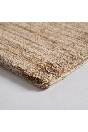   Beige Minimalist Area Rug 9'5" x 6'5" | Oroa.com