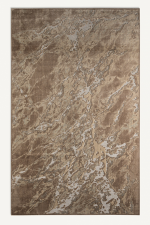   Brown Viscose Area Rug 10' x 6'5" | Oroa.com