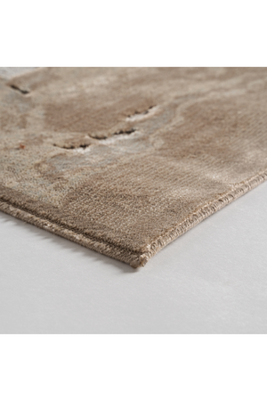   Brown Viscose Area Rug 10' x 6'5" | Oroa.com
