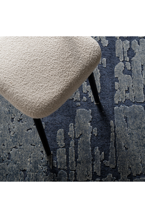   Blue Viscose Area Rug 10' x 6'5" | Oroa.com