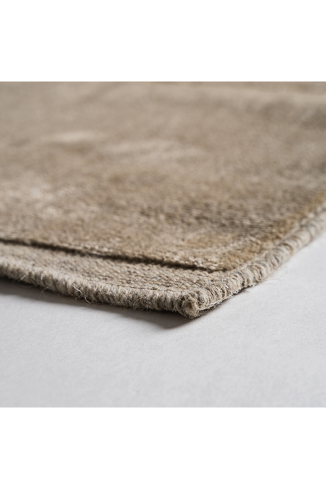   Beige Patched Area Rug 9'5" x 6'5" | Oroa.com