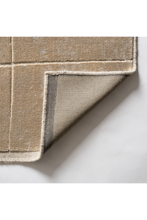   Beige Patched Area Rug 9'5" x 6'5" | Oroa.com