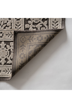   Beige Viscose Area Rug 11' x 8' | Oroa.com
