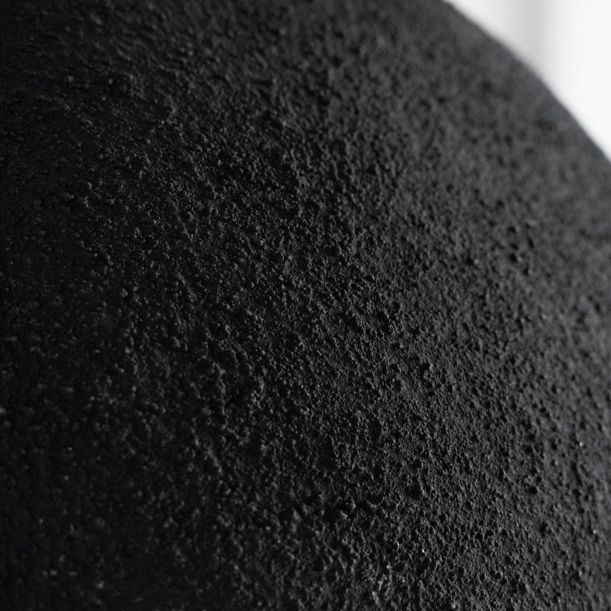   Black Rounded Pendant Lamp | Oroa.com