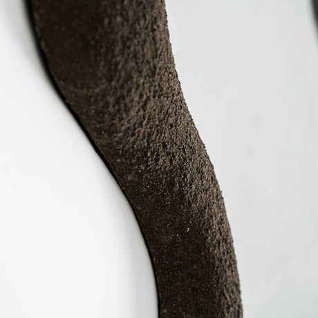   Brown Organic-Shaped Mirror | Oroa.com