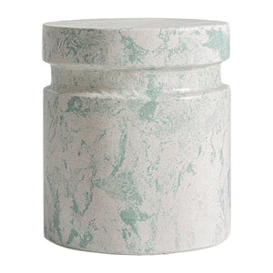   Green Swirl Terrazzo Side Table | Oroa.com