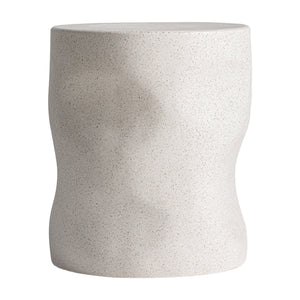   White Terrazzo Organic Side Table | Oroa.com