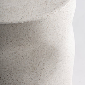   White Terrazzo Organic Side Table | Oroa.com