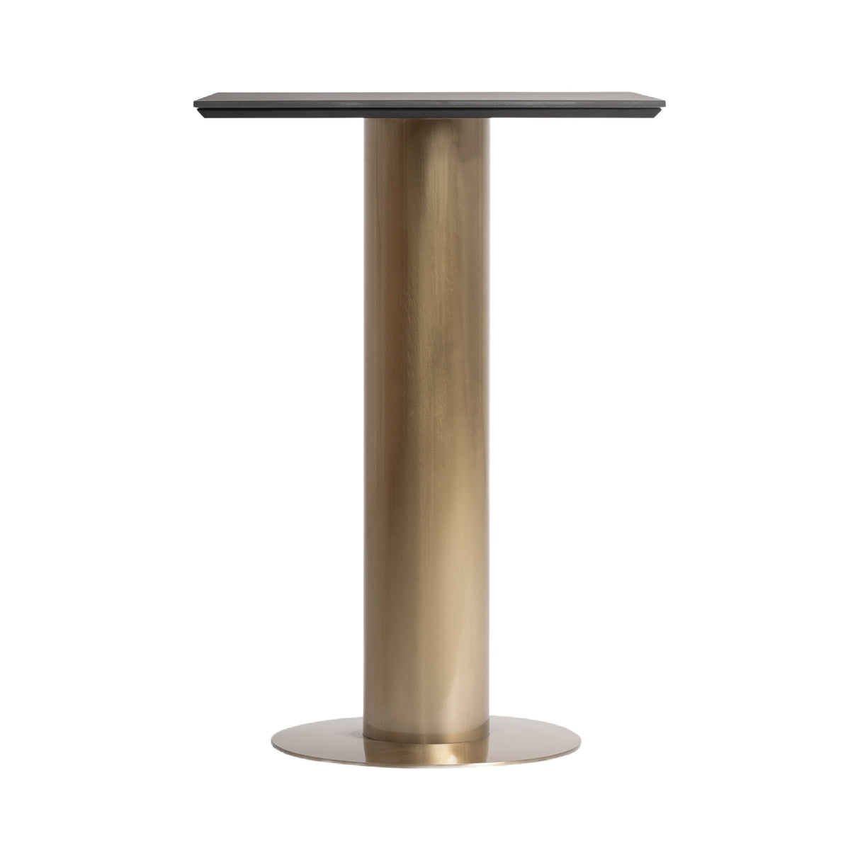   Black Porcelain Square Bar Table | Oroa.com