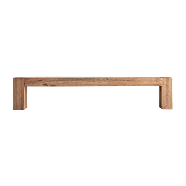 Modern European furniture - Natural Pine Wood Bench - www.oroa.com