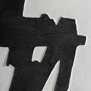   Black Paint Contemporary Wall Art | Oroa.com