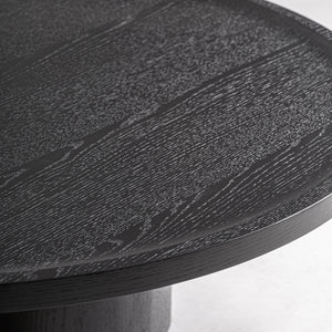   Black Wooden Coffee Table | Oroa.com