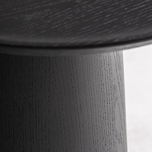   Black Wooden Side Table | Oroa.com