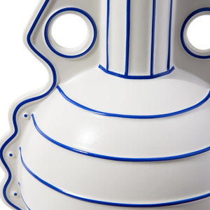   Matte White Porcelain Vase L | Oroa.com