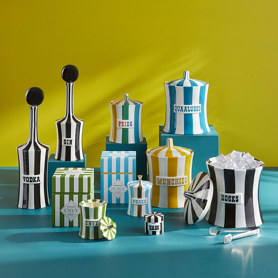   Multicolored Porcelain Canister | Oroa.com